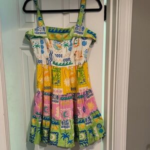 Flying Tomatoes small multicolor mini dress. Like new